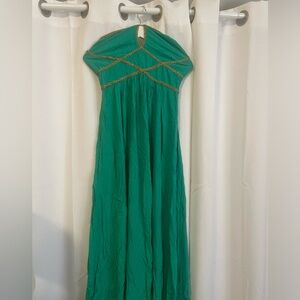 Elegant Green Evening Gown